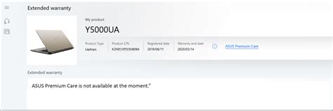gettington extended warranty|MyASUS .